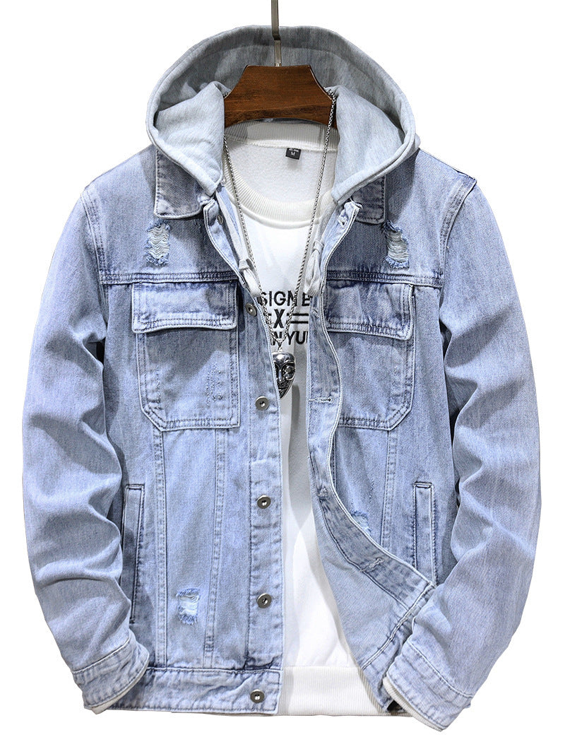 Elevate Your Style with Our Men's Denim Jacket